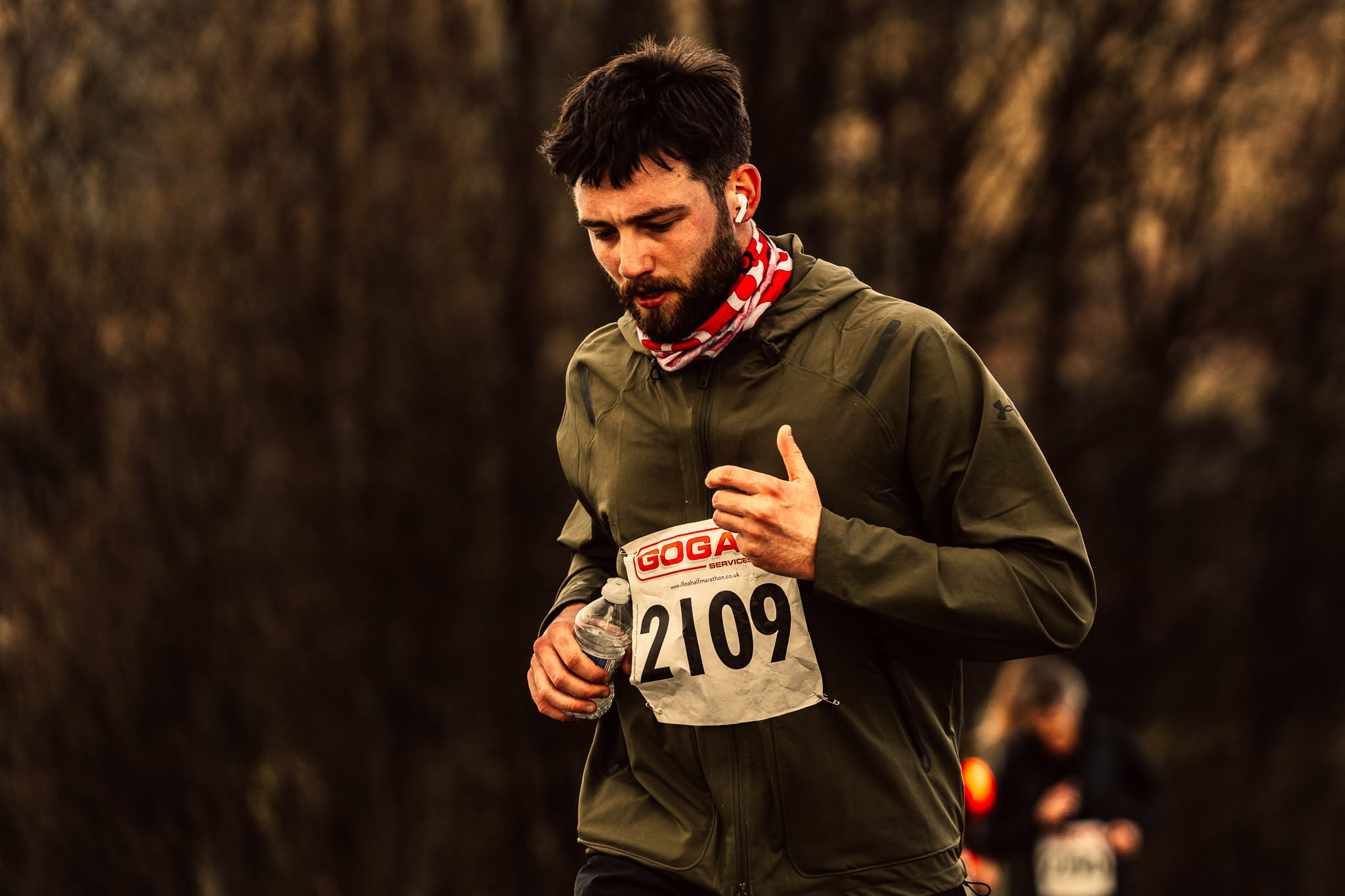 Alloa Half Marathon field of runners