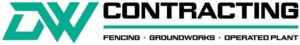 DW Contracting: fencing, groundworks, operated plant